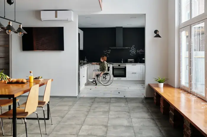 ADA & Aging-in-Place Accessible Cabinetry example in a Milwaukee, WI home