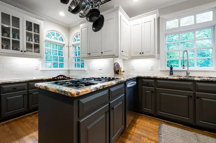 Cabinet Painting & Refinishing example in a Milwaukee, WI home