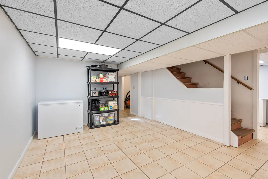 Custom Basement Cabinetry & Built-Ins construction detail, Milwaukee WI