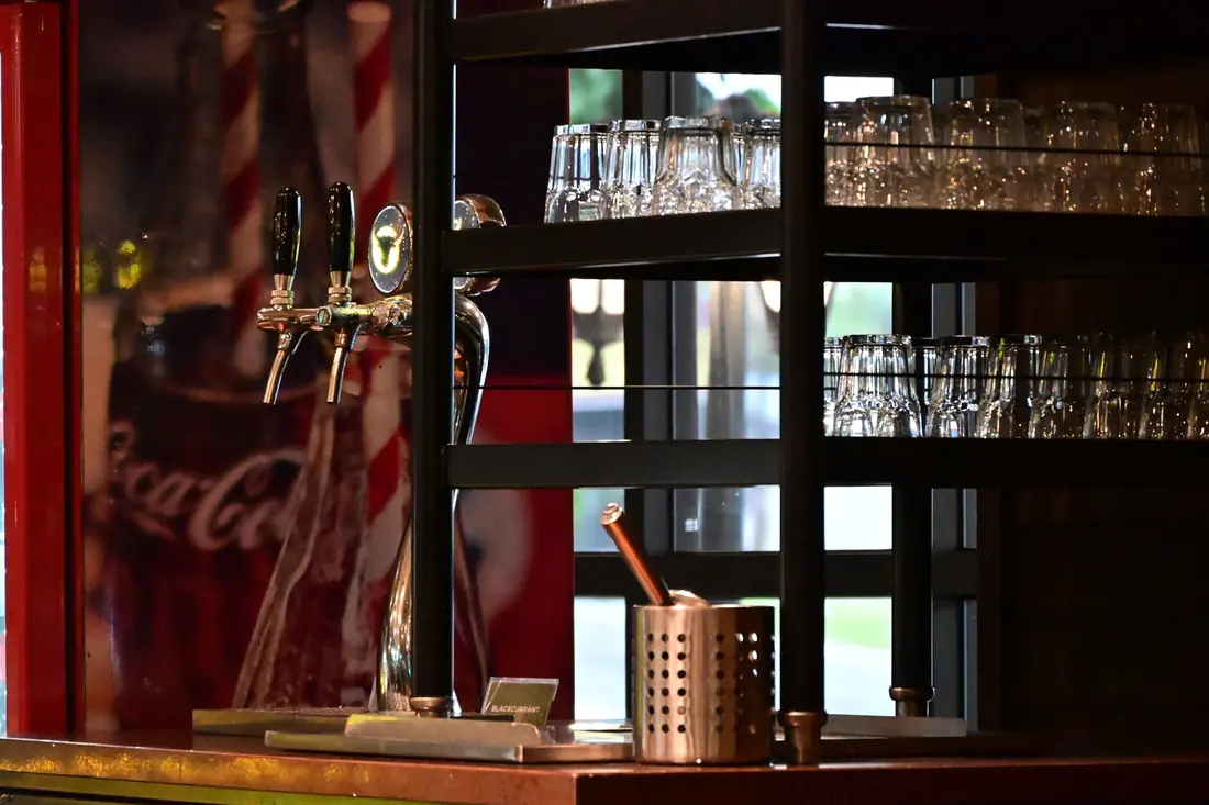 Custom Coffee Bar & Beverage Station Cabinetry construction detail, Milwaukee WI
