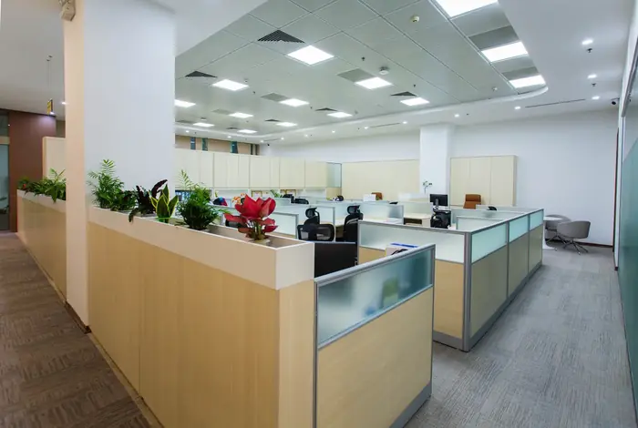 Custom Corporate Reception & Millwork Cabinetry example in a Milwaukee, WI home
