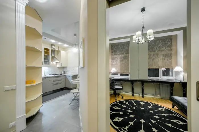 Custom Craft Room & Hobby Room Cabinets example in a Milwaukee, WI home