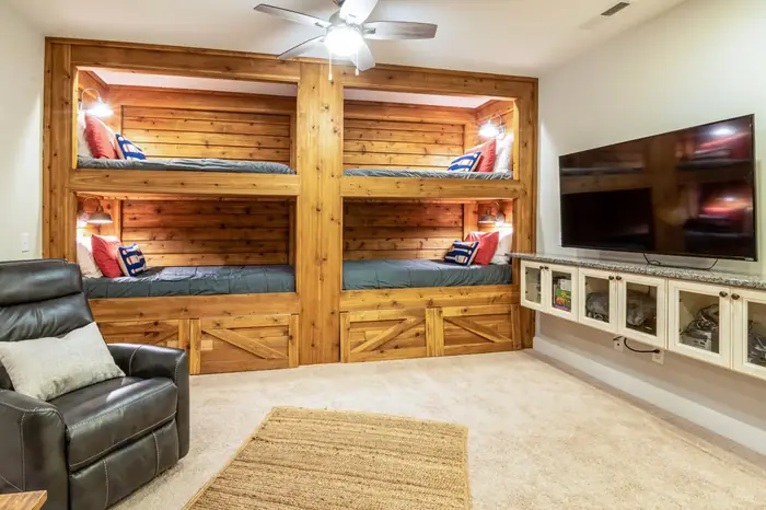 Custom Entertainment Center & Media Wall Built-Ins example in a Milwaukee, WI home