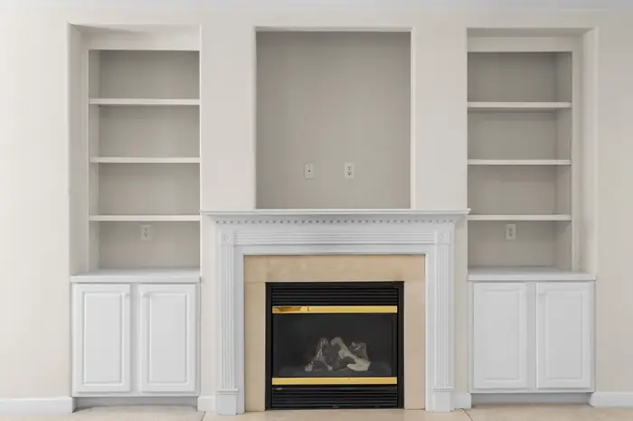 Custom Fireplace Surrounds & Mantel Built-Ins example in a Milwaukee, WI home