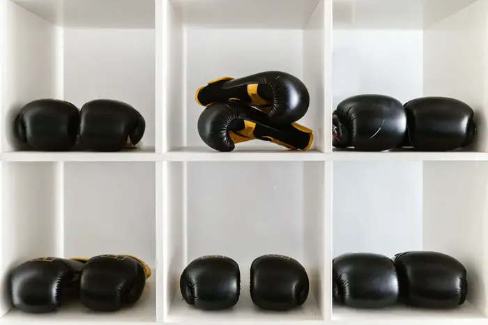 Custom Home Gym Storage Cabinetry example in a Milwaukee, WI home