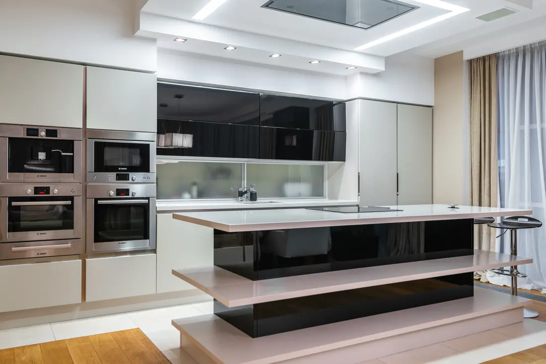 Custom Kitchen Islands construction detail, Milwaukee WI