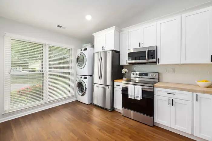 Custom Laundry Room Cabinets example in a Milwaukee, WI home