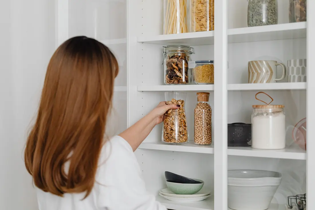 Custom Pantry Cabinets construction detail, Milwaukee WI