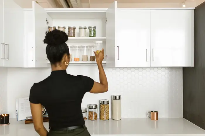 Custom Pantry Cabinets example in a Milwaukee, WI home